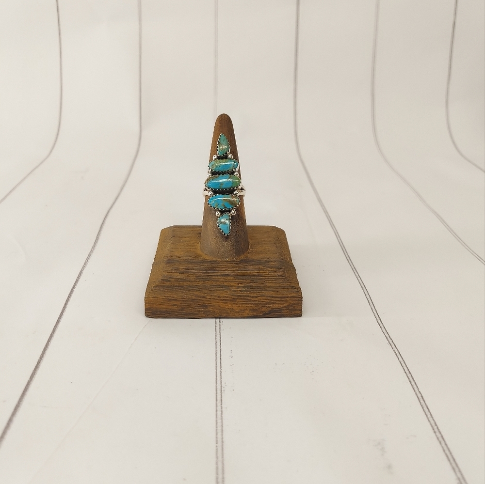 Turquoise Statement Ring - Picture 7 of 12